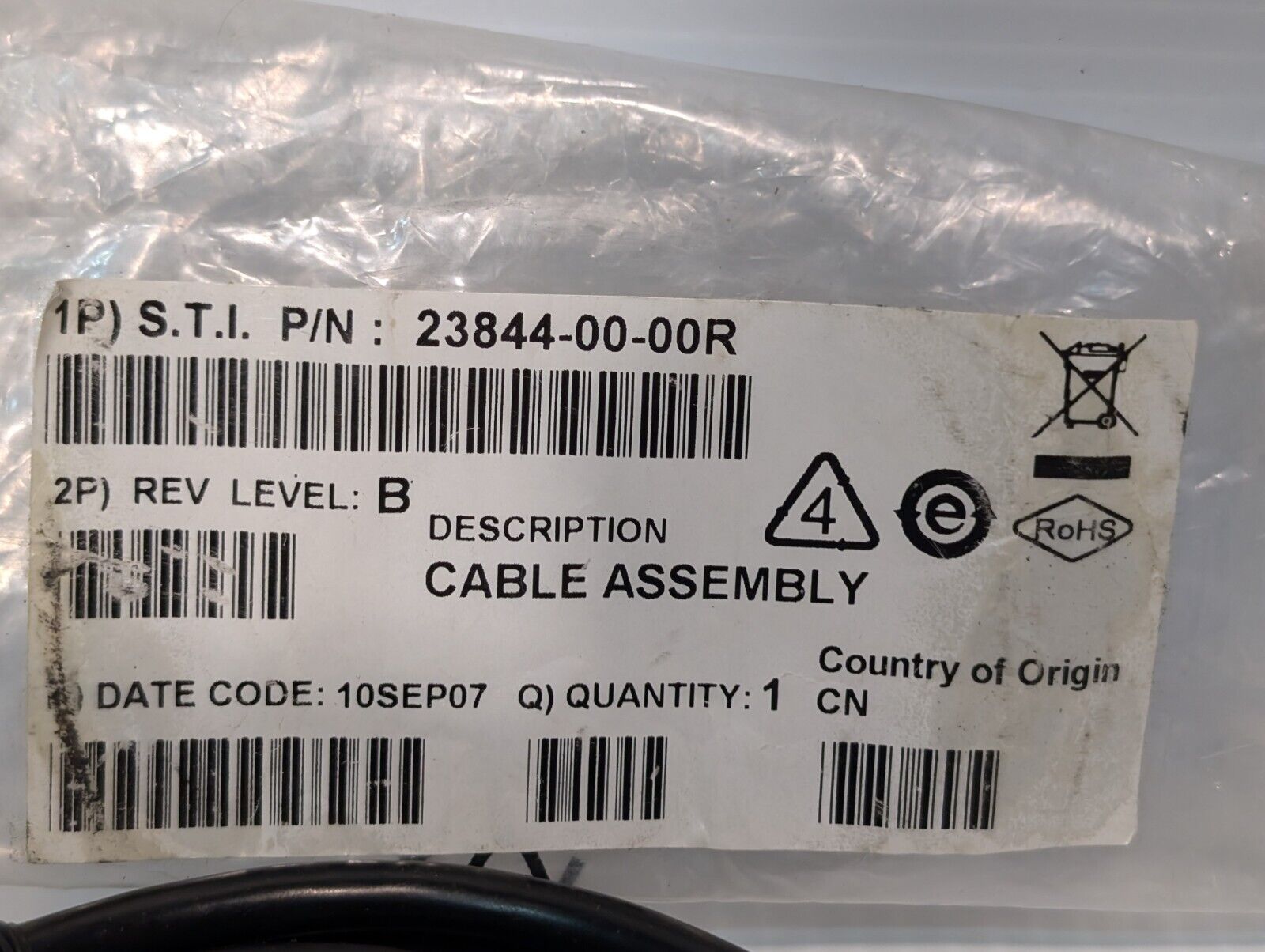 Symbol 50-14001-001R Power Adaptor, 100-250V, 1A Max, 47-63Hz - Free Shipping