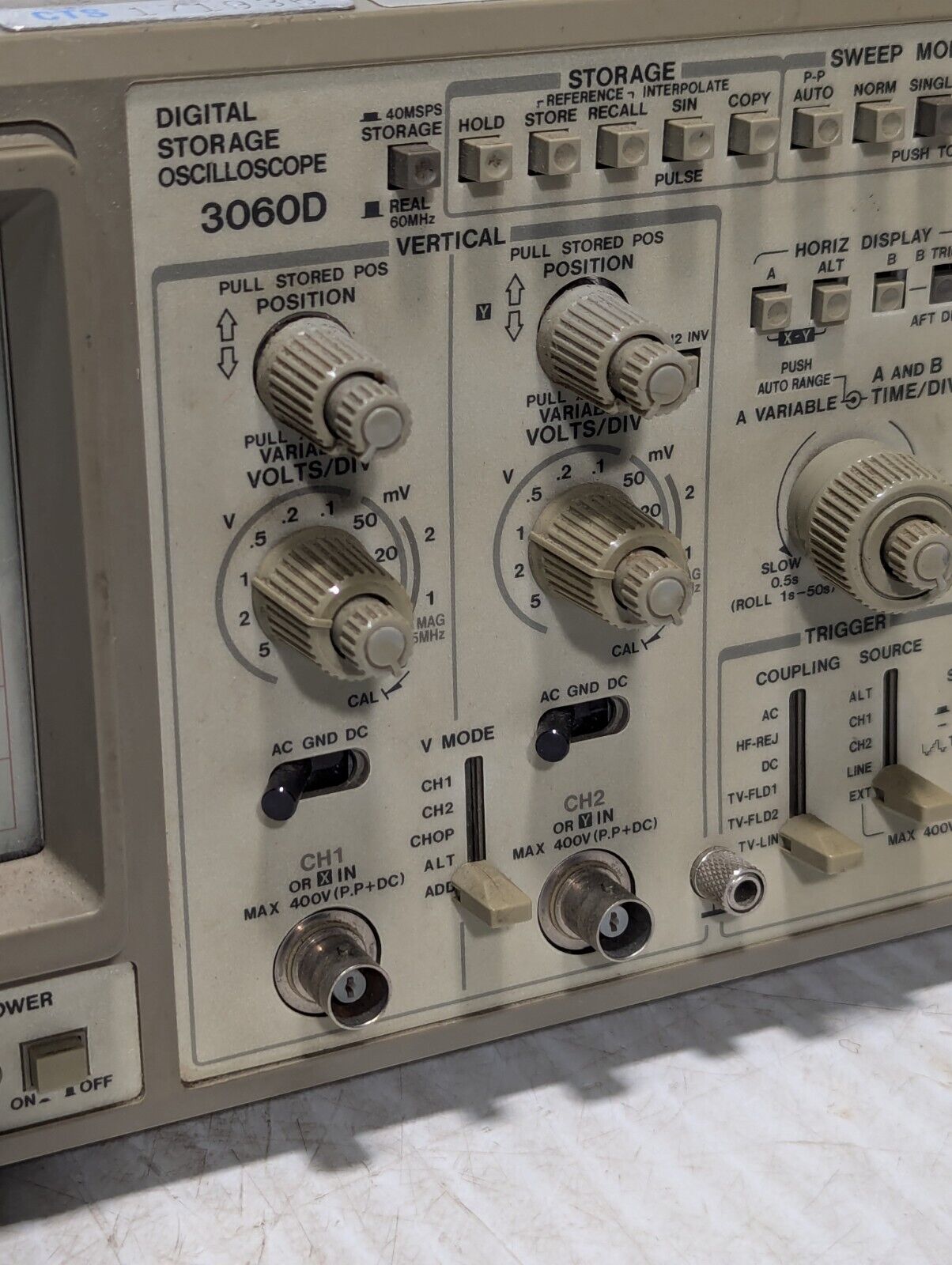 Leader Japan Digital Storage Oscilloscope 3060D 90-250VAC -Free Shipping