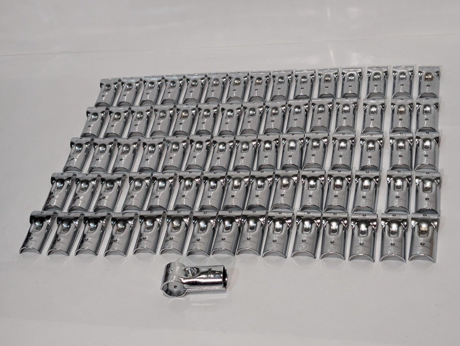 (135) T Pipe Clamp Connector Tee Clamps Halves