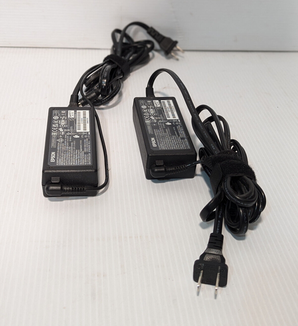 Lot of 3: Epson A461H Power Supply Adapters, 140866-11, 24V, 1A, 24W, 50-60Hz