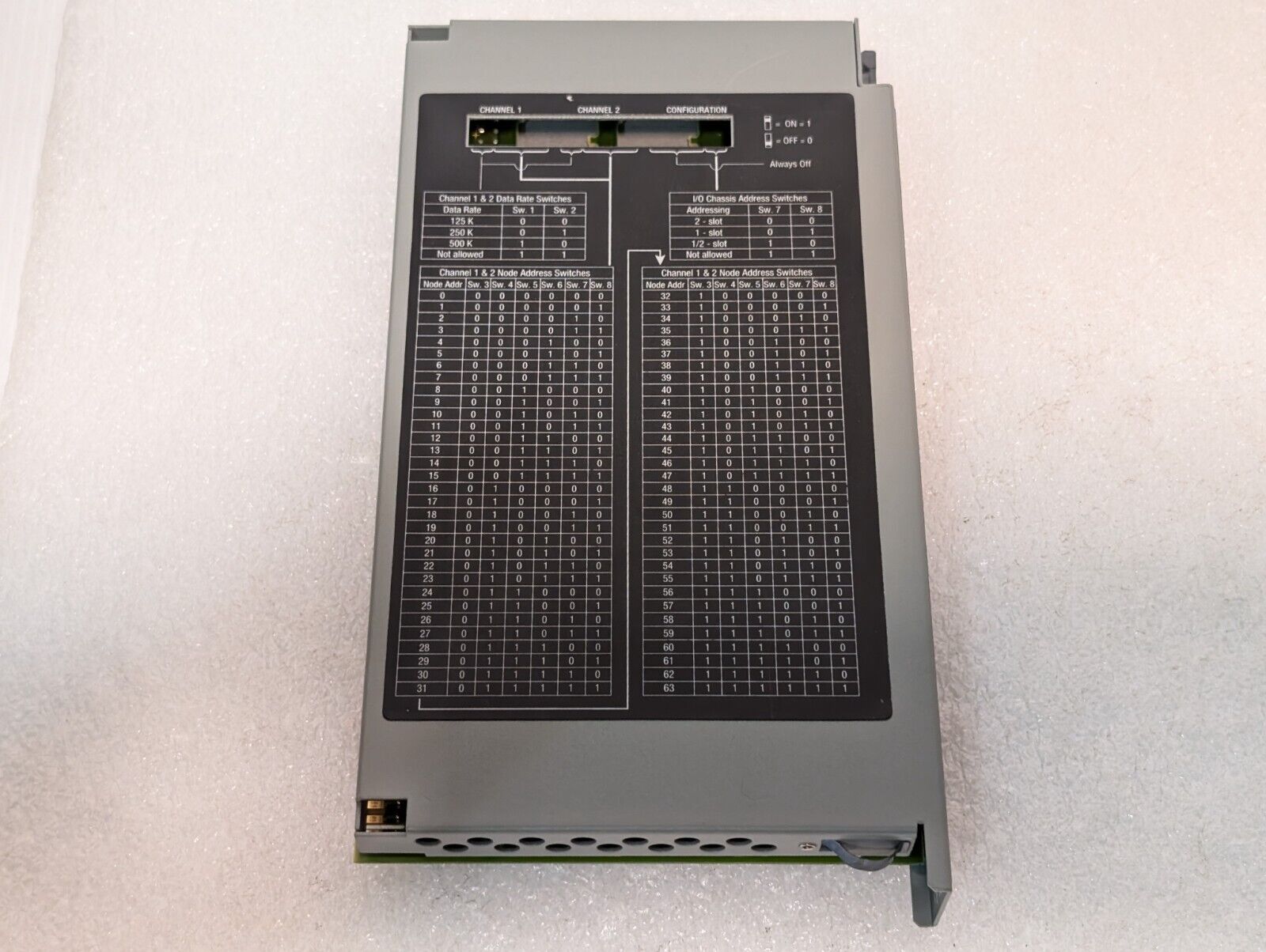 Allen Bradley 1771-SDN	PLC DeviceNet Scanner Module, 2 Channels - Free Shipping