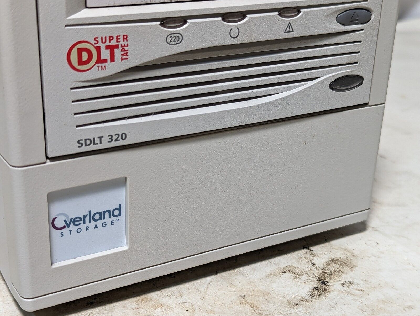 Quantum TR-S23BA-YF, SDLT320 External Tabletop SCSI Tape Drive Module