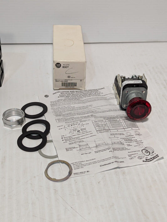 ALLEN BRADLEY 800T-NX1540 PUSHBUTTON SER.T - Free Shipping