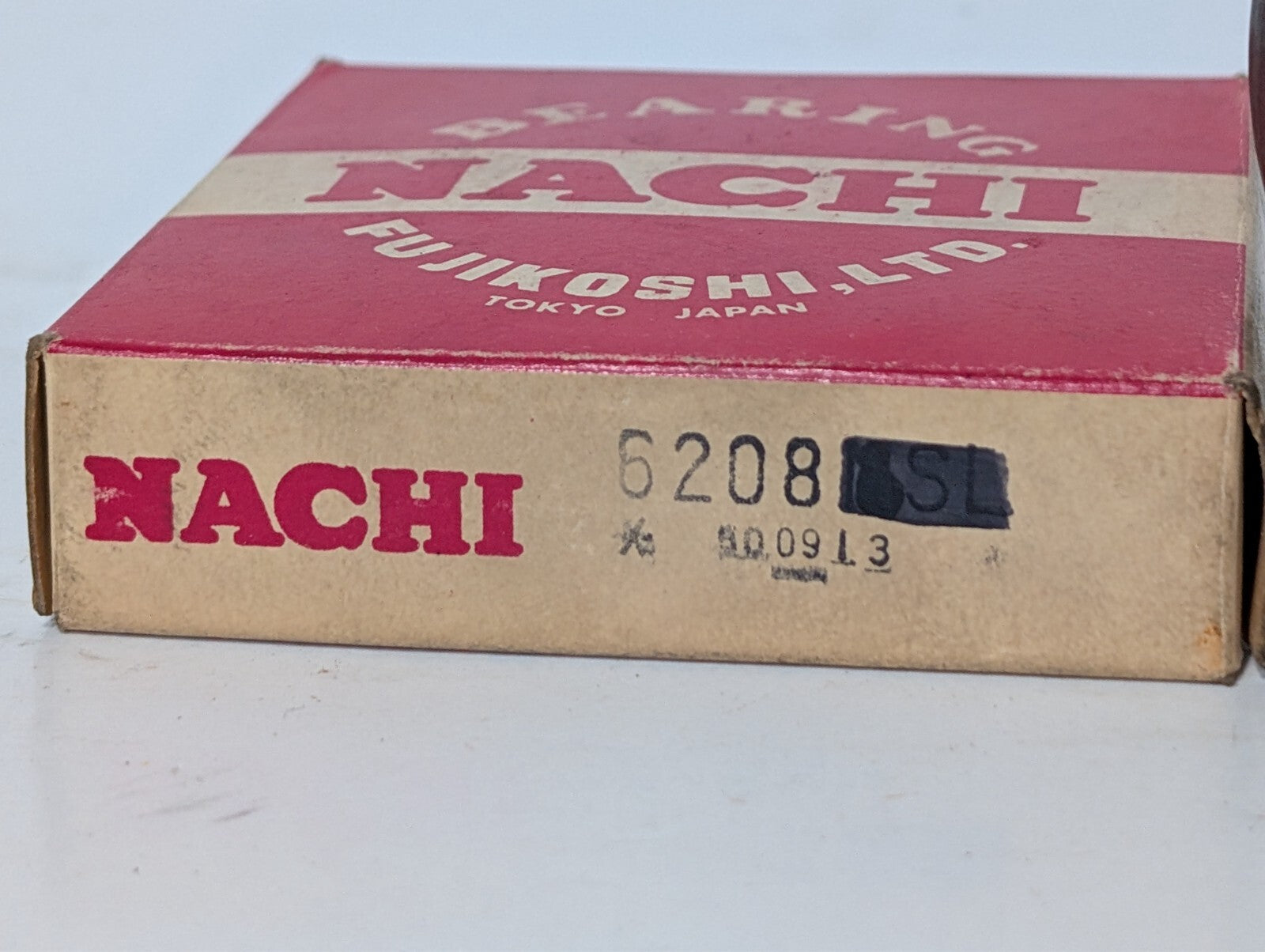 (2) Nachi 6208 X Deep Groove Radial Ball Bearings