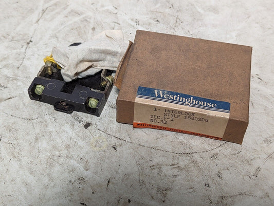 Westinghouse interlock style 1580206, sec. F-3, no. 33