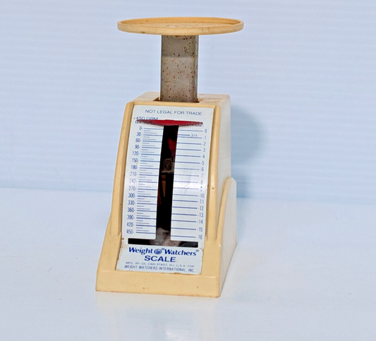 Vintage Weight Watchers International Countertop Portion Scale - Made in USA