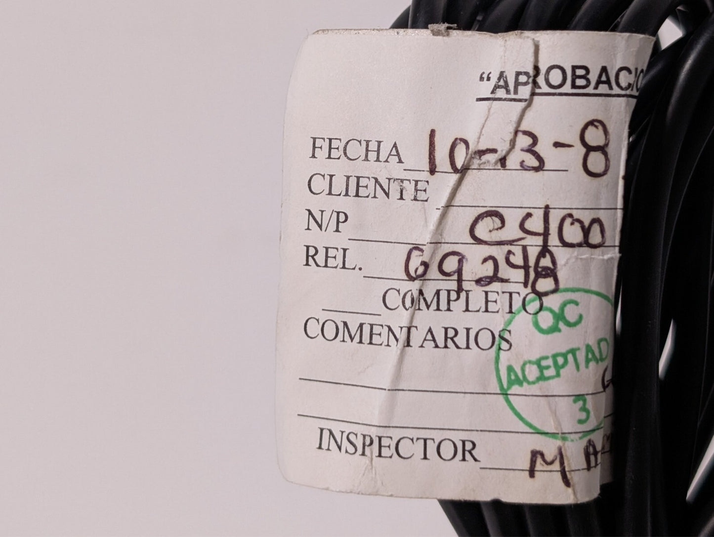 Smiths Medical C400-15 Electrical Extension Cable for Disposable Temp Probe