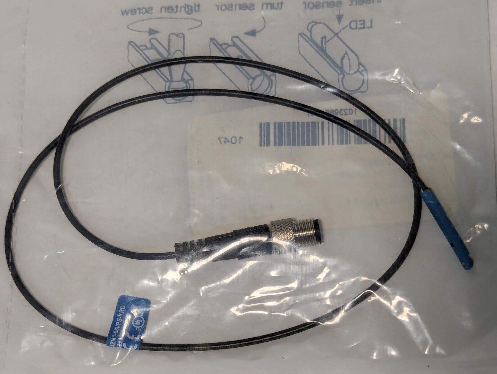 Lot of 2 Sick MZN1-06VPS-KRD 1023985 Magnetic Sensor - Free Shipping