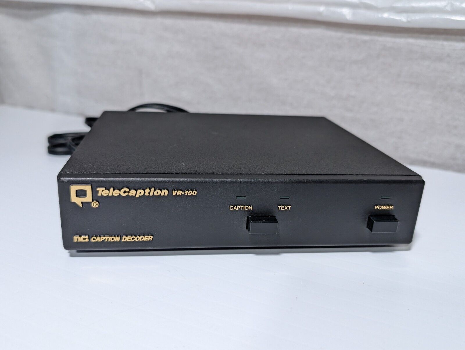 TeleCaption VR-100 Nci Closed Caption Decoder