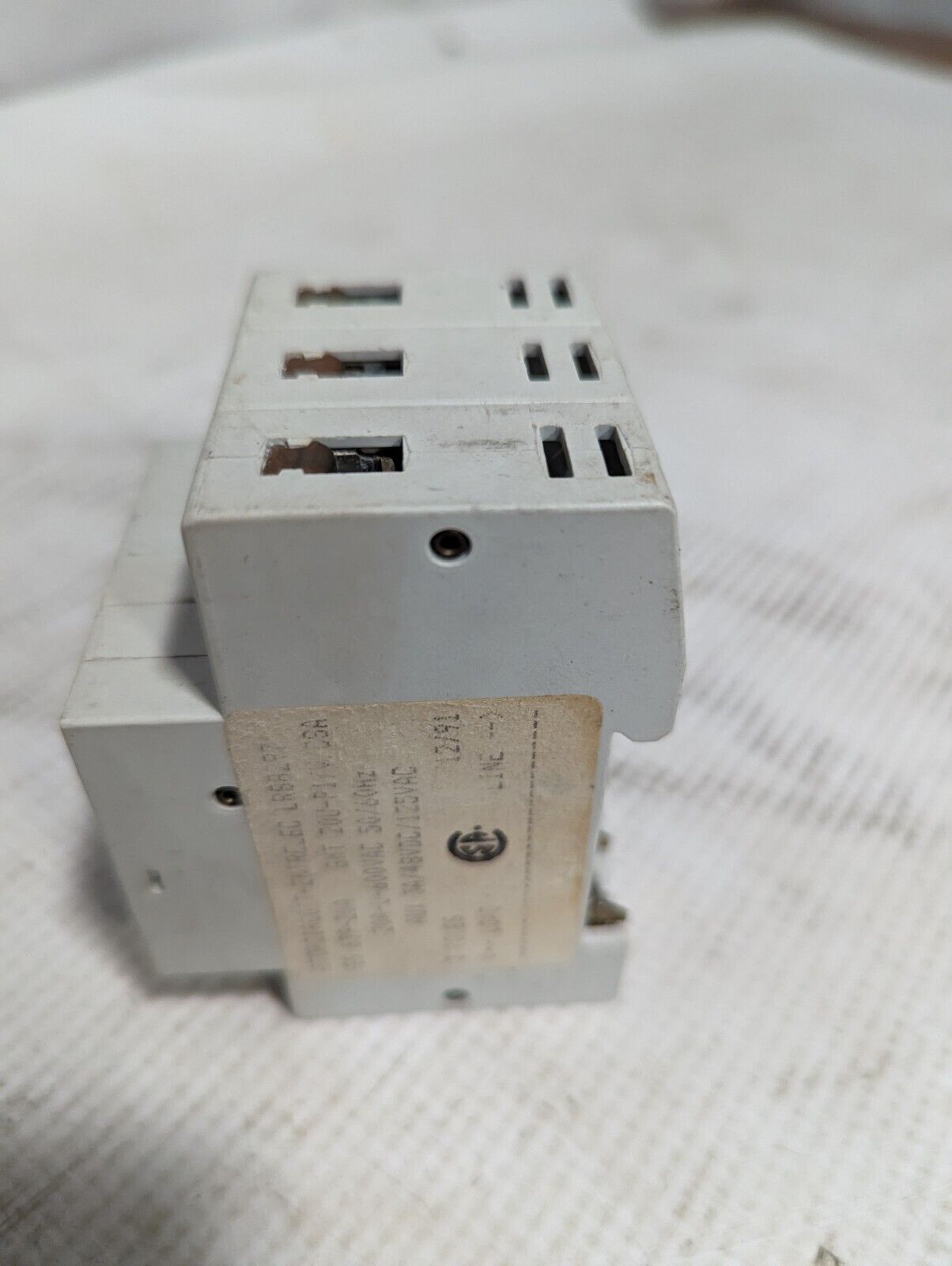 Entrelec LR88297 Circuit Breaker, 20A, 600VAC, 3-Pole