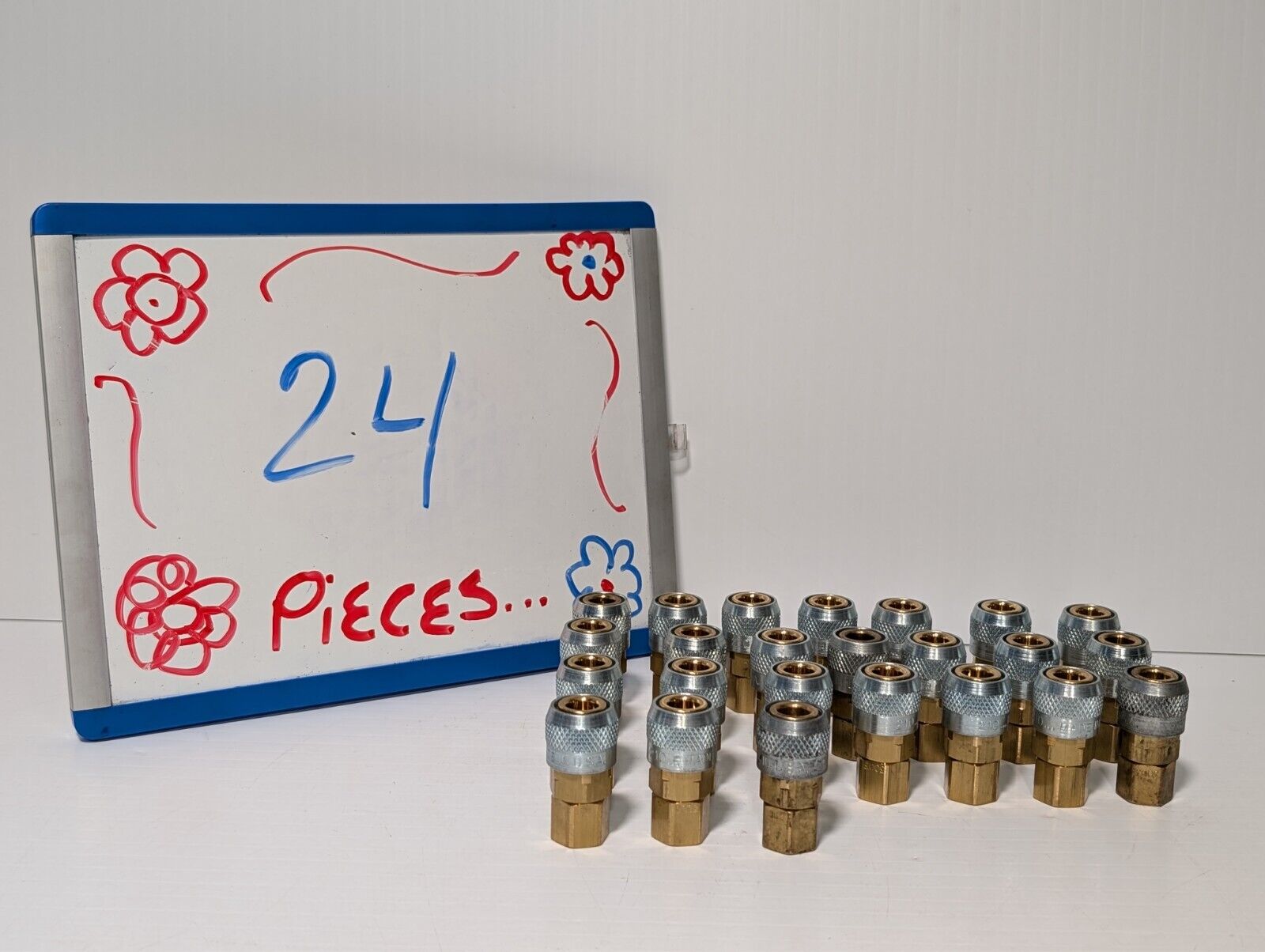 (24) ARO 210-3003 Air Hose Fittings 1/4" NPT Automatic Coupler Quick Connect