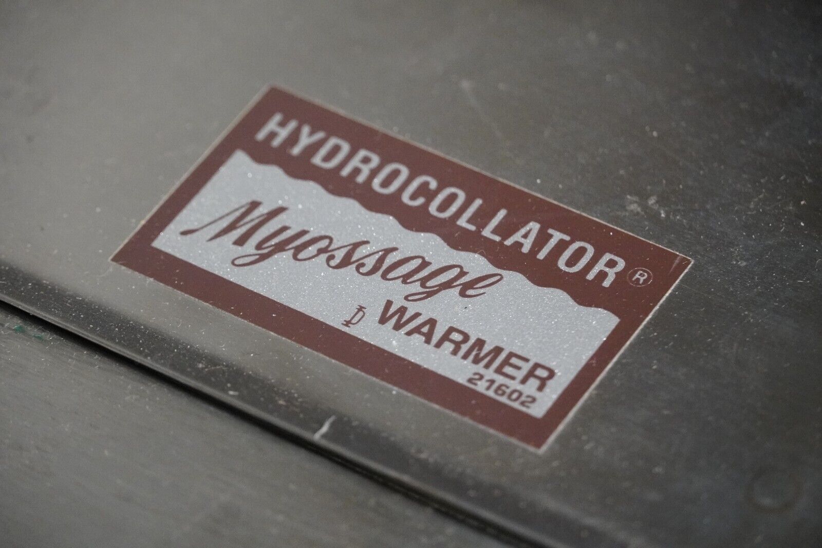 Vintage Hydrocollator Myossage Warmer 21602