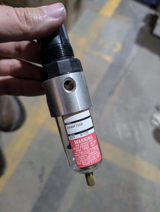 Watts 2000F755N Air Pressure Regulator 025 0/125,150PSI 120°F Max, Free Shipping