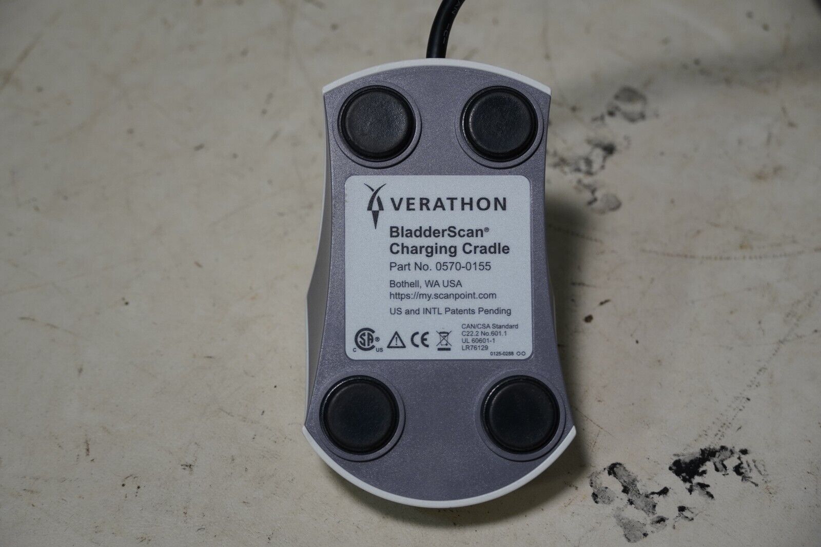 Verathon 0570-0155 BladderScan Charging Cradle with GPSU15B AC Adapter