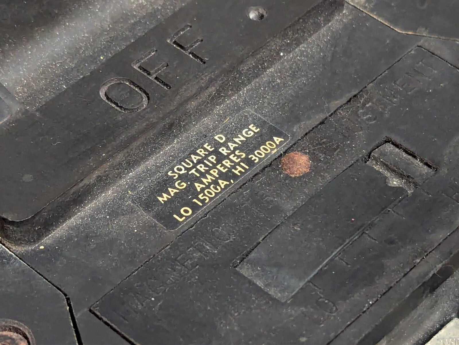 Square D LA36300 I-Line Plug On Circuit Breaker 300A 600V 3P 3PH LA 300A 3 Pole