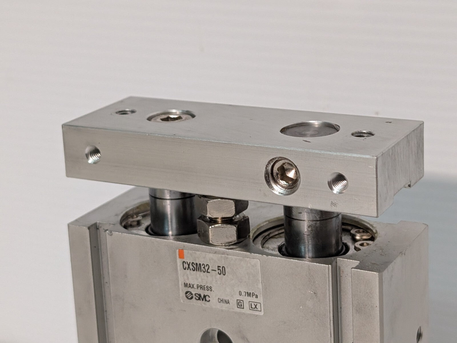 SMC CXSM32-50 Dual Rod Guided Pneumatic Air Cylinder 32mm Borfe 50mm Stroke