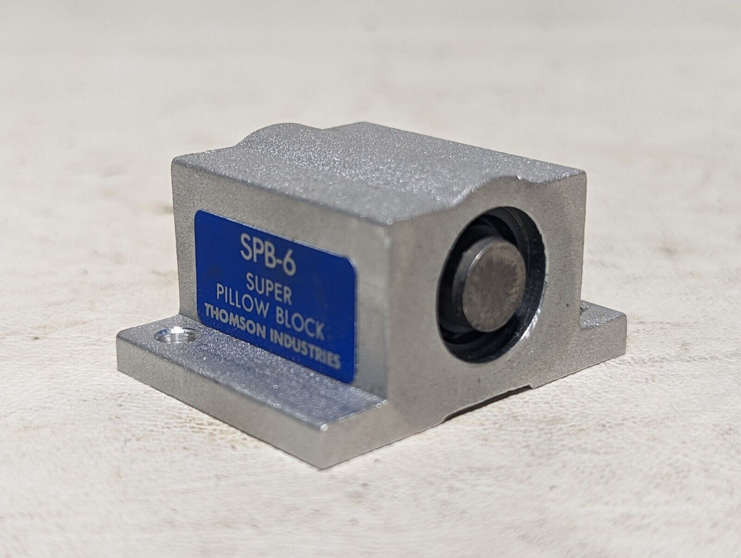 Thomson Industries SPB-6 Ball Bushing Bearing Pillow Block, 0.375, Self-Aligning