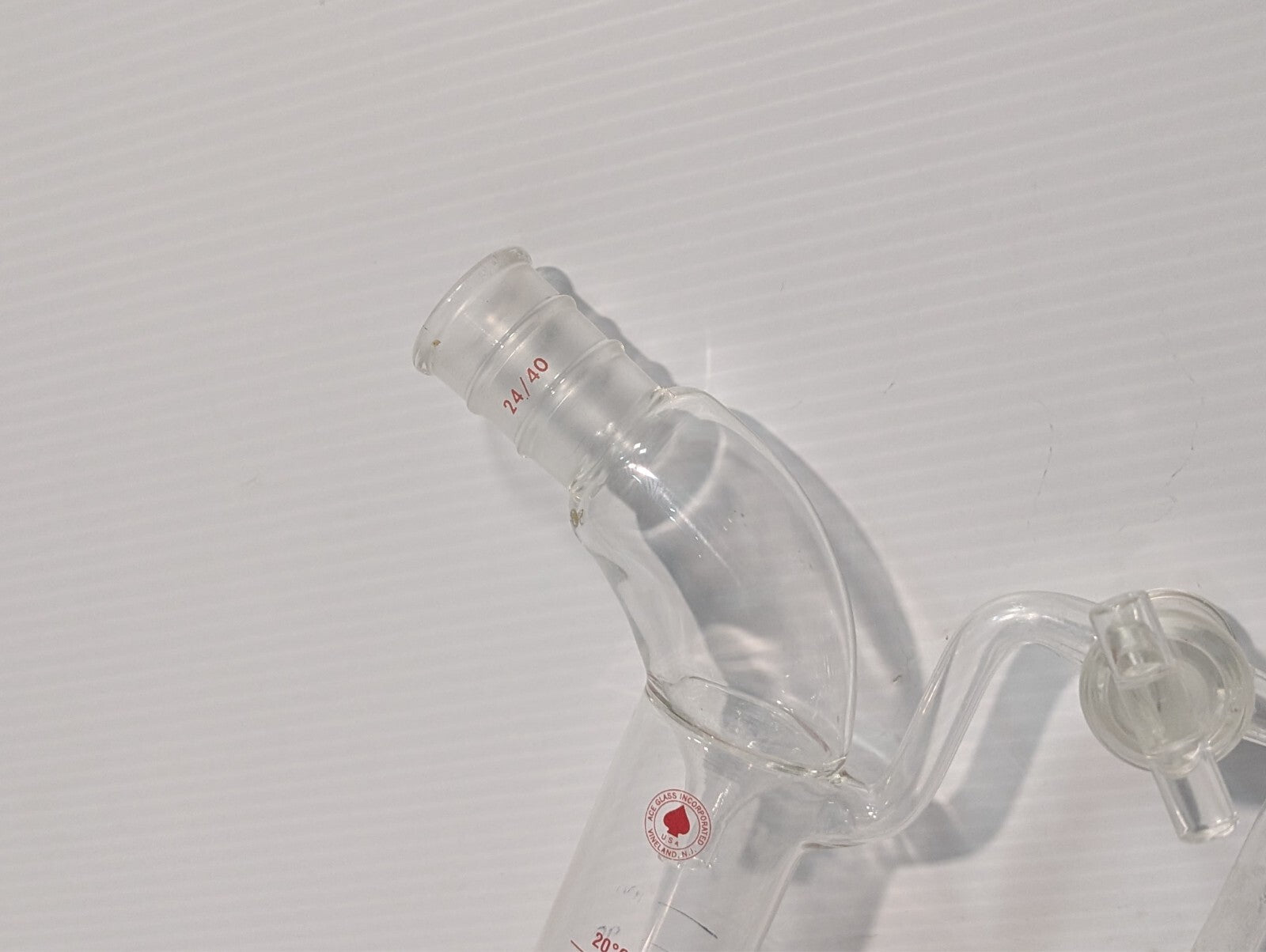 Ace Glass 100ml 20C Distilling Receiver Apparatus