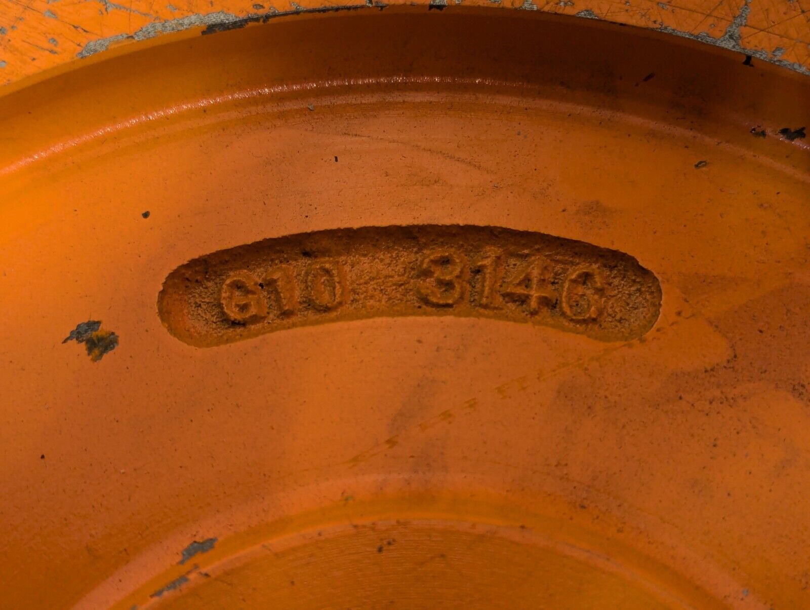 G10 3146 Pulley 14" Diameter, 5 Groove, Keyed - Free Shipping