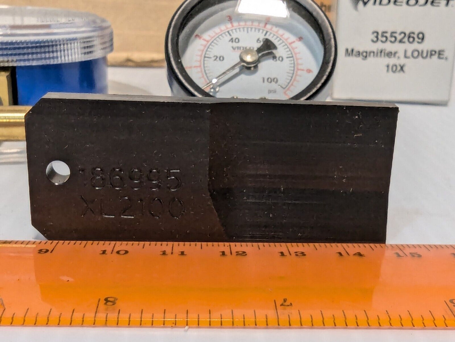 VideoJet 370135 Vacuum Pressure Gage Kit as pictured - Free Shipping