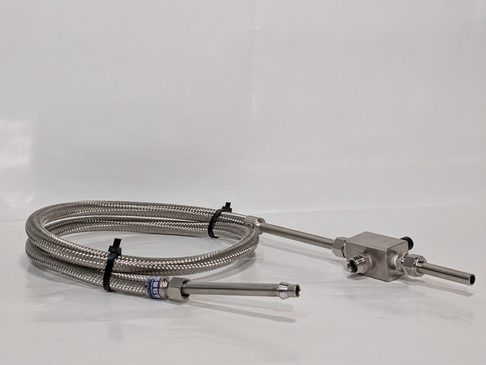 1500mm 316L Stainless Steel Flexible Braided Metal Hose 2.5MPa DN15