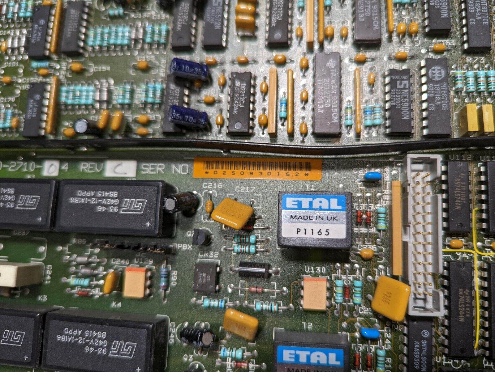 Syntellect Inc., assy no 2000-2710-04, rev C circuit board
