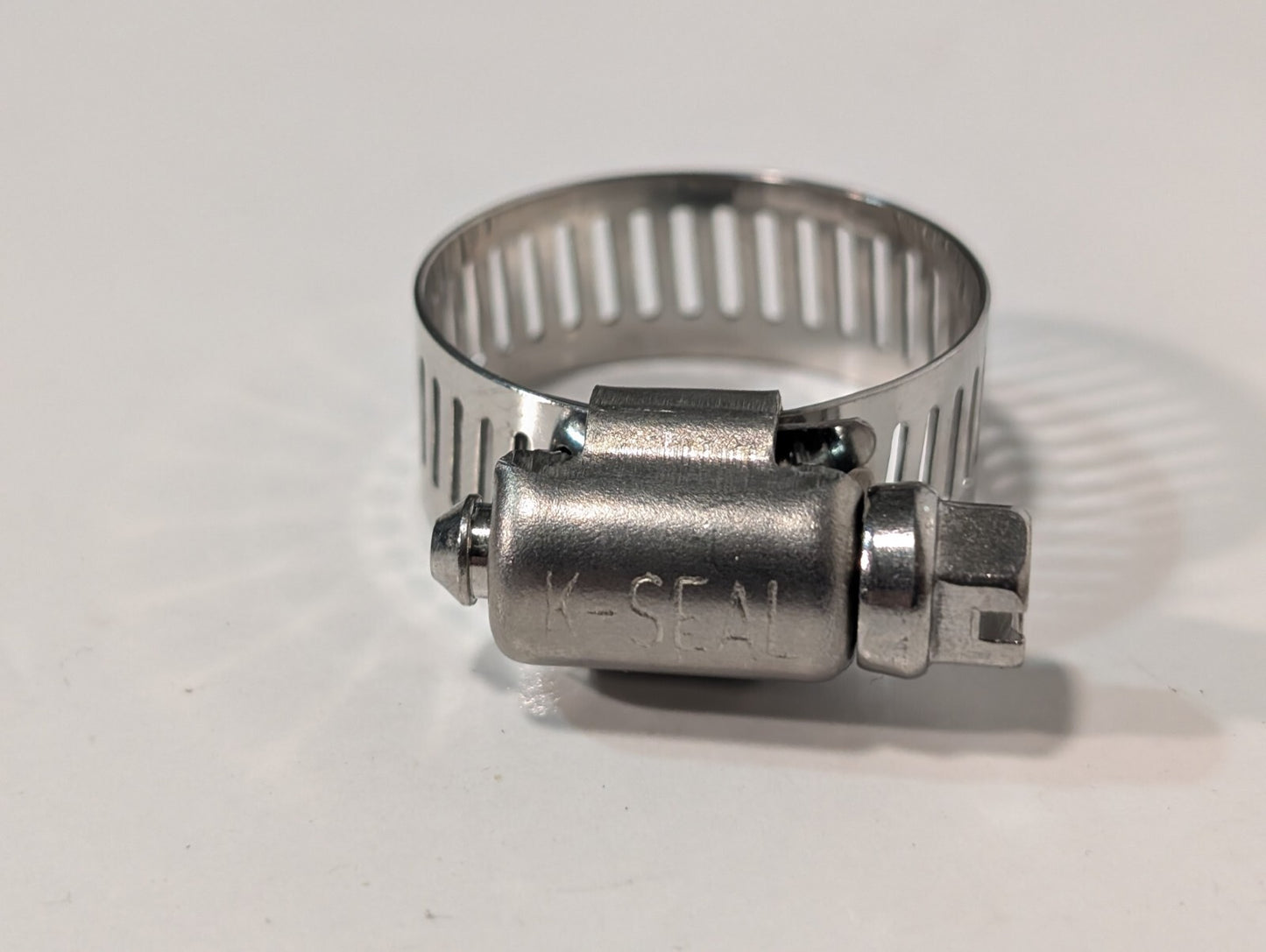 (185) No. 10 Stainless Steel Worm Drive Hose Clamp, 27-14mm, 1-1/16 to 9/16 in