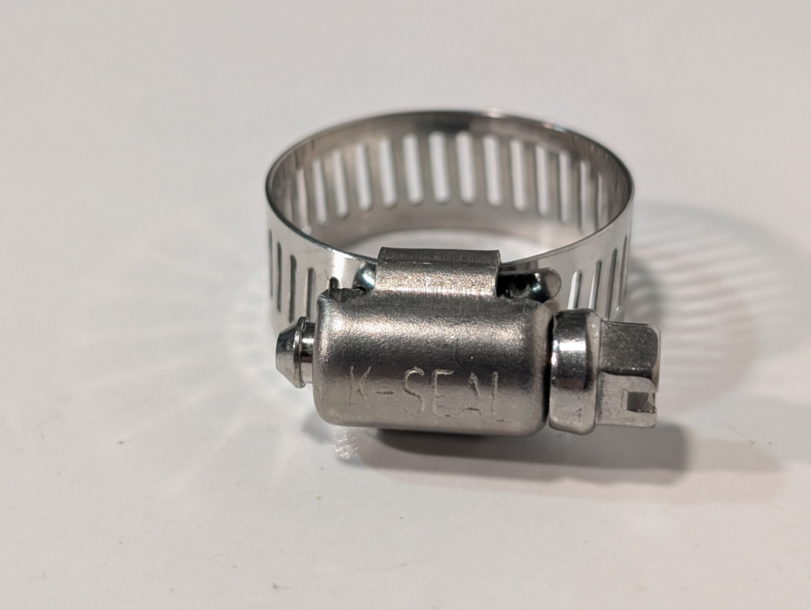 (185) No. 10 Stainless Steel Worm Drive Hose Clamp, 27-14mm, 1-1/16 to 9/16 in