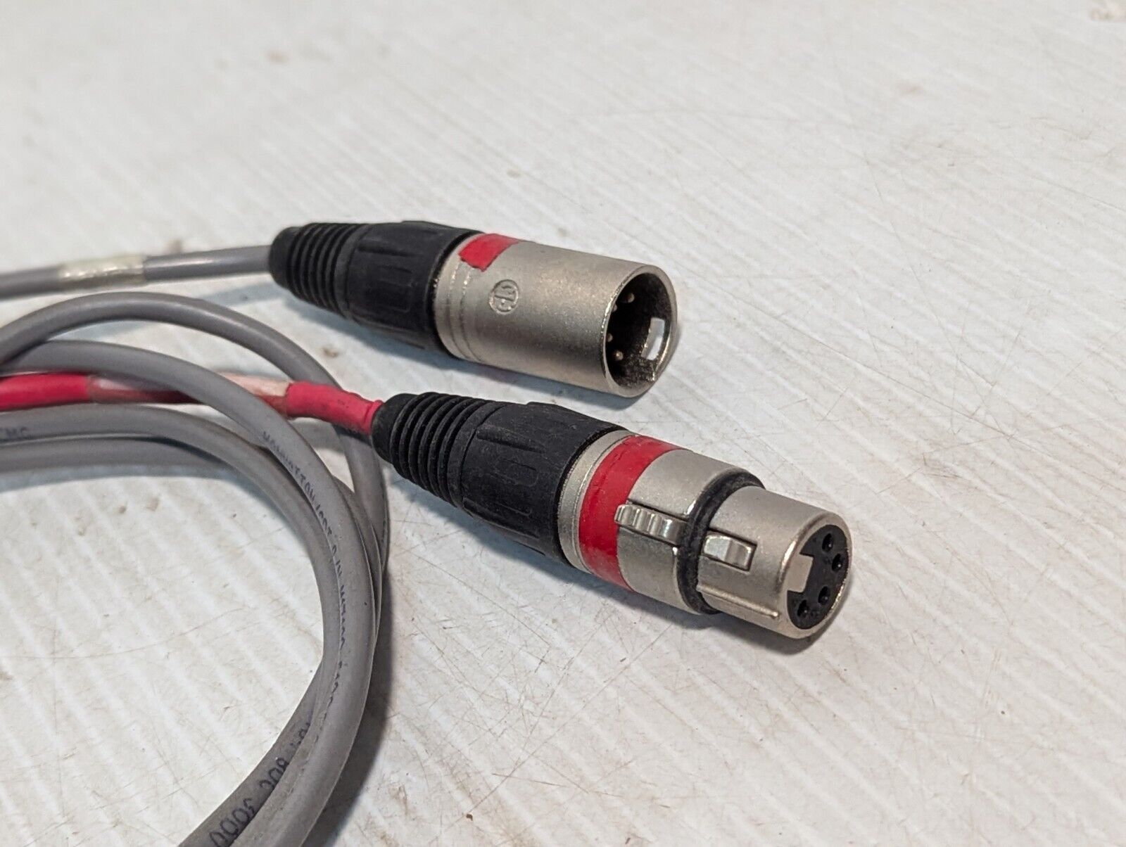 80-1179 XLR Splitter Cable, 1 XLR (M) Split to XLR (F) and XLR (M) - Free Ship