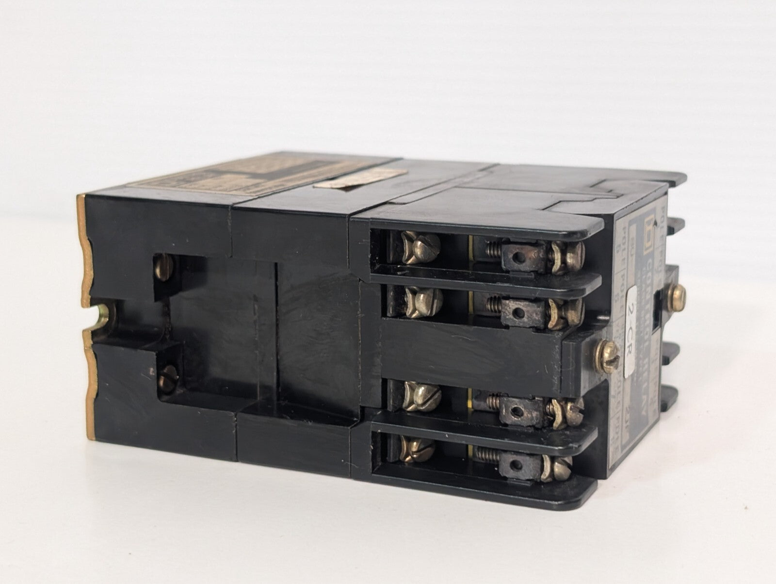 (5) Square D 8501 L0-40 Control Relay 120V Coil LO-40