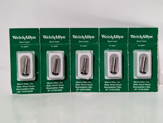 [6] Welch Allyn Genuine 03000-U Replacement Bulb / Lamp OEM 11710 Ophthalmoscope