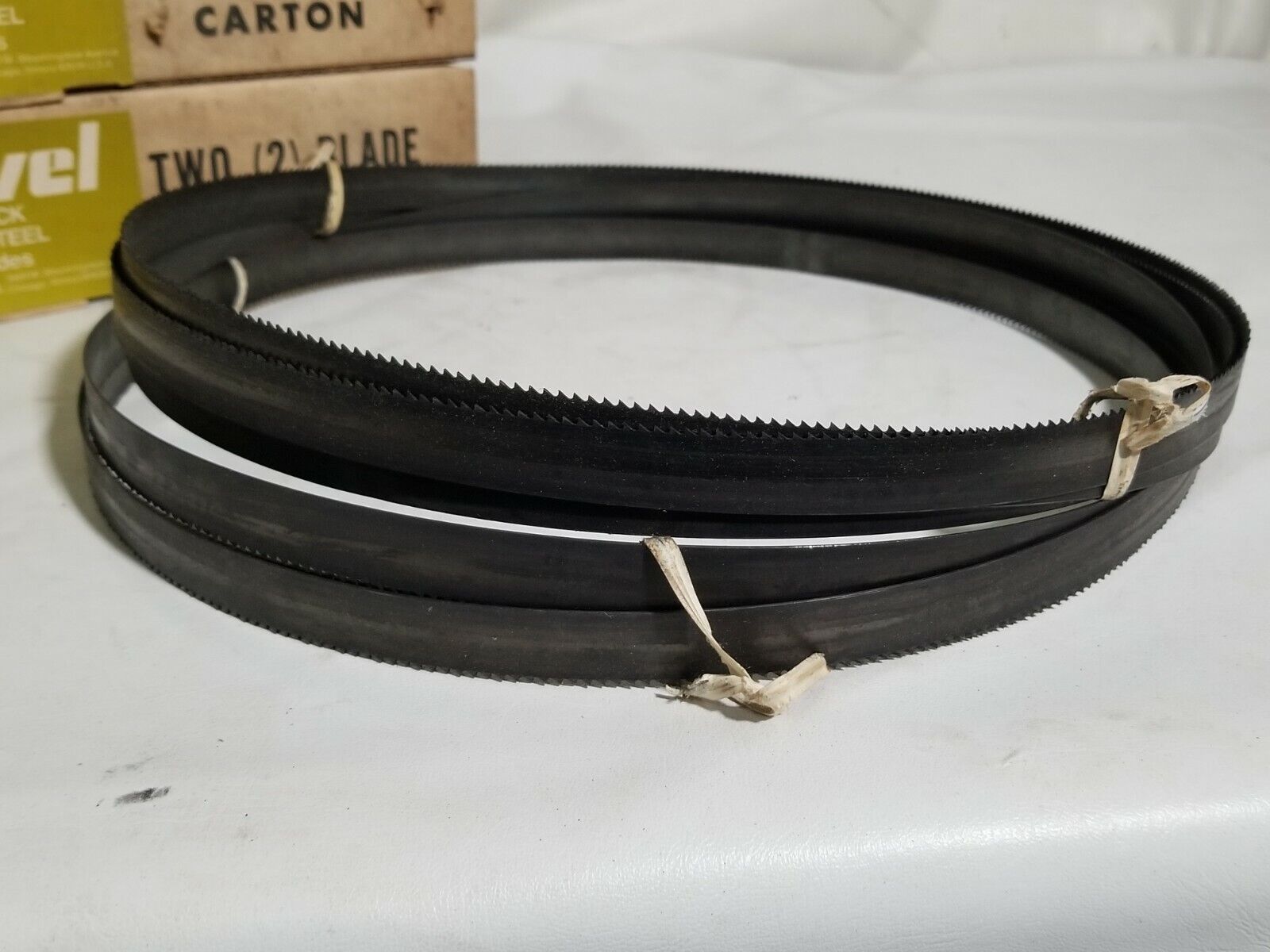 Marvel Hard Back Carbon Steel Band Blades, 8 IL teeth per In, .32 gauge