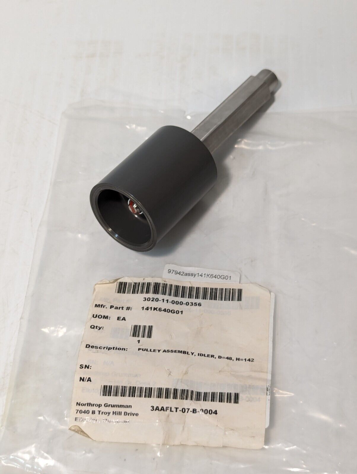 Idler 141K640G01 Pulley Assembly D=48 H=142 - Free Shipping