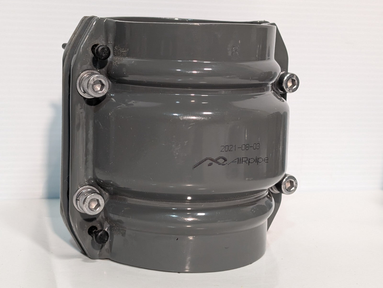 Airpipe 30203080001 Equal 90 Elbow - With Two Union Connectors 30202080108, 4"