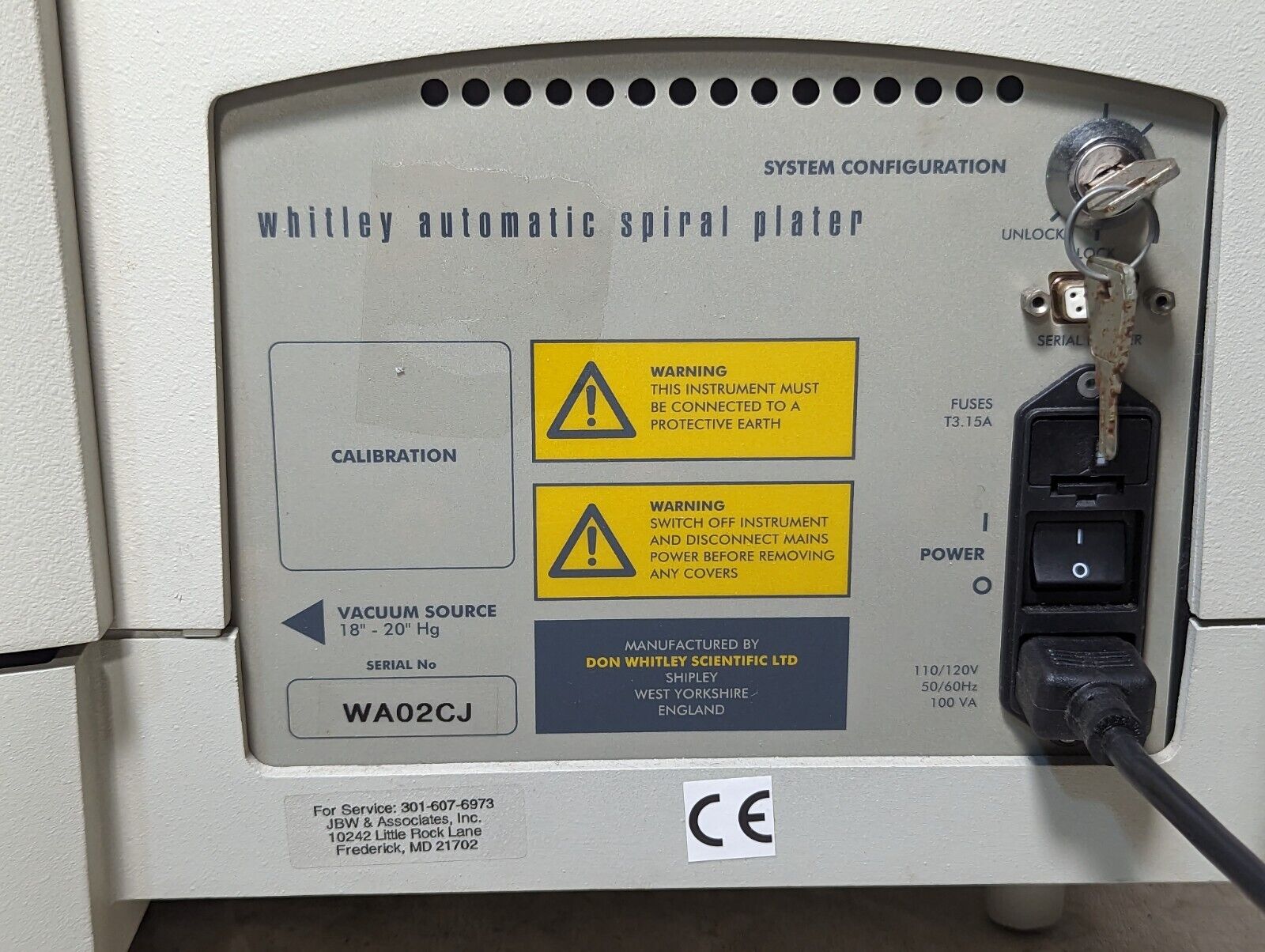 Bioscience International Whitley Automatic Spiral Plater