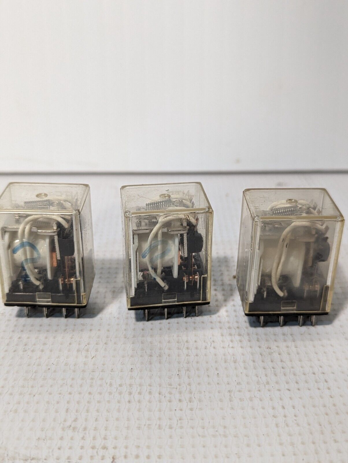 Lot of 3 NTE R12-17A3-120 14-Pin Relay, 5A, 250VAC/28VDC - Free Shipping