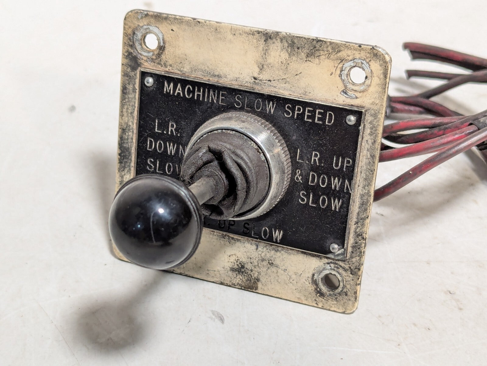 Vintage Machine Speed Switch Controller with Joystick