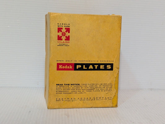 Vintage Kodak Glass Electron Image Plates Exp. 1973