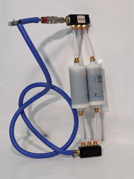 Water Purifier Assembly: 3 Dynalene IC-093-06 w/ Polyconn PCM20-250-03B Manifold
