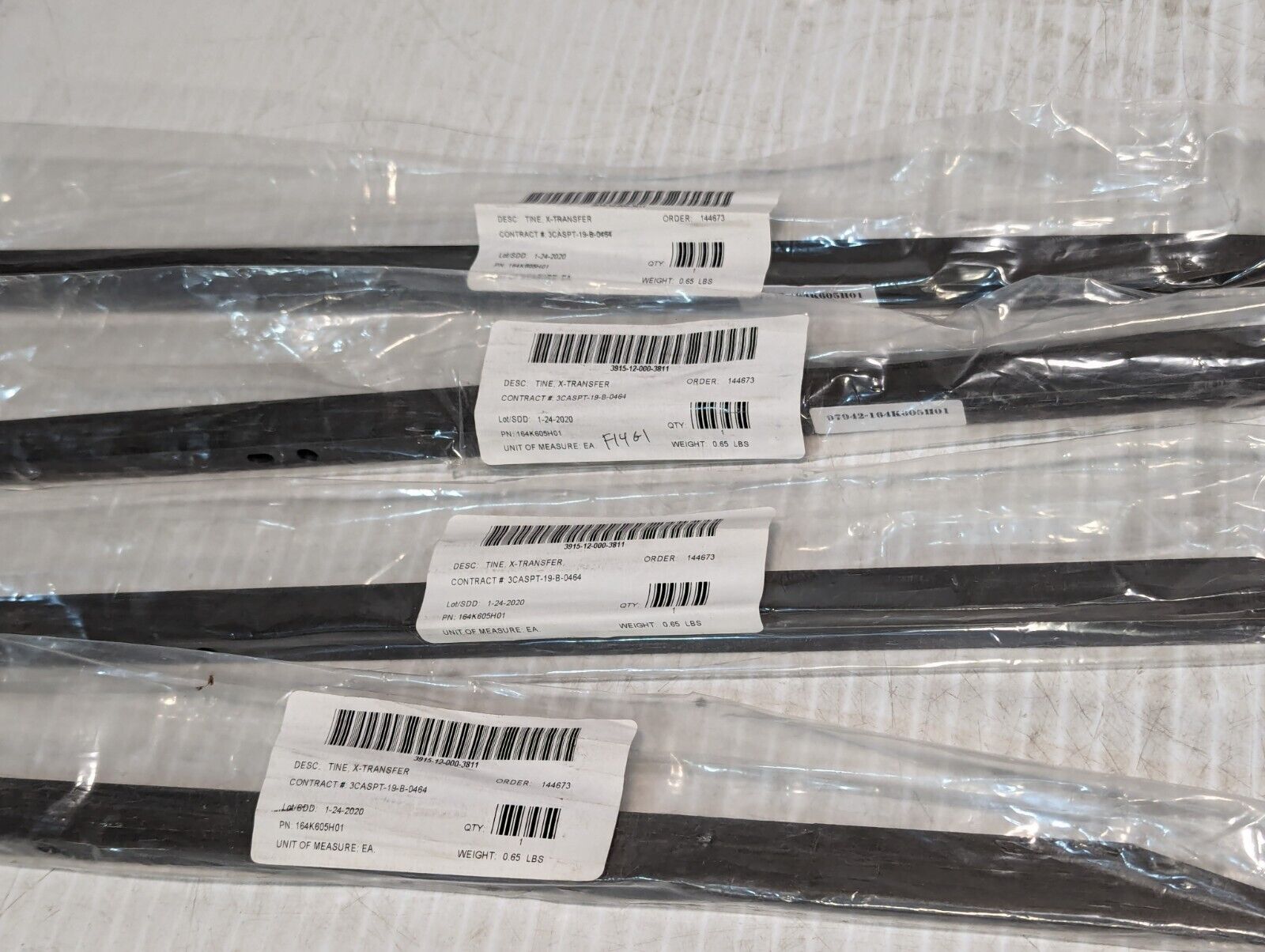 164K847H01 X-Transfer Tine for Fixed Gripper - Free Shipping