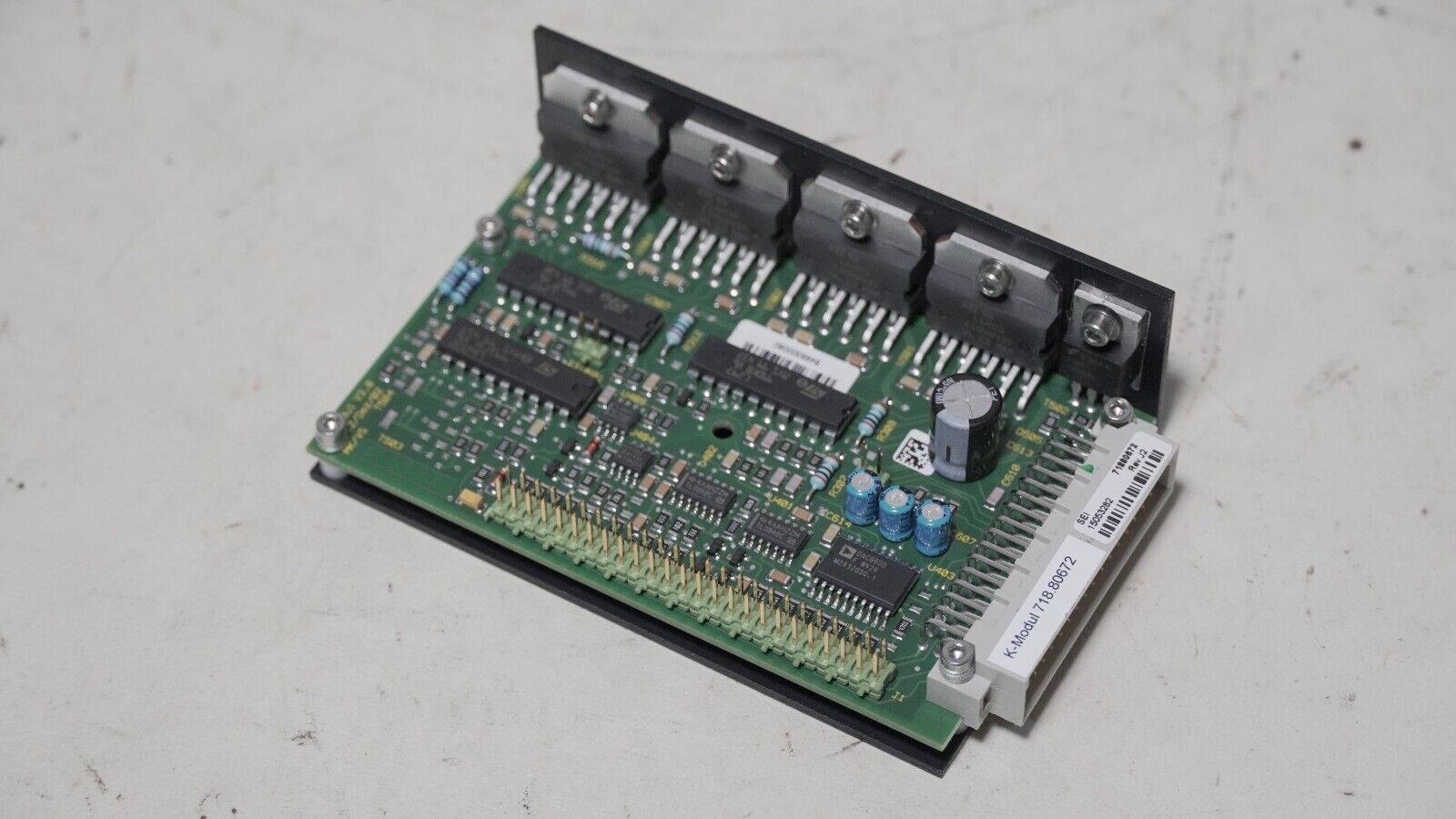 K-Modul 718.80672, Siemens 1807198 K-Mod.Rack Trans V4.0 BNII BCS