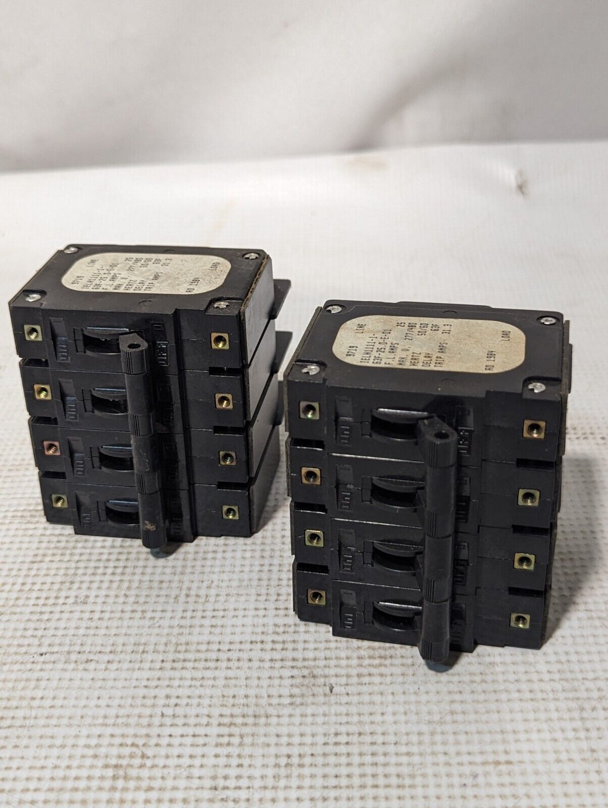 Airpax IELH1111-1-63F-25.0-E-01 Circuit Breaker, 25A, 277/480V, 4-pole