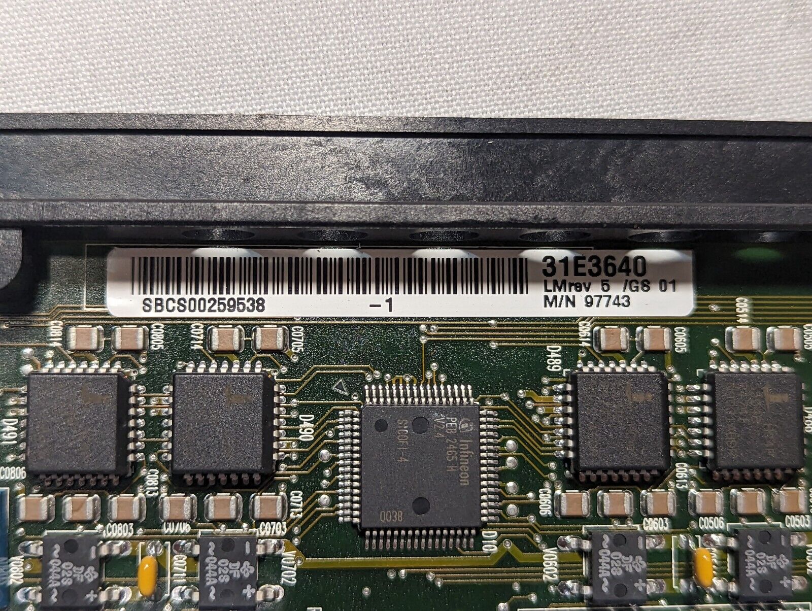 Siemens 31E3640 circuit board 97743