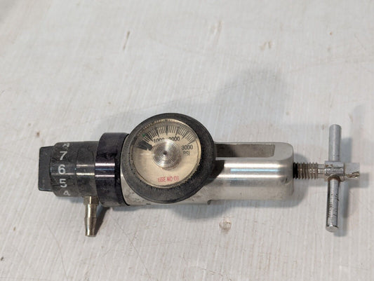 Unbranded Oxygen Regulator, 3000 PSI Max - Free Shipping