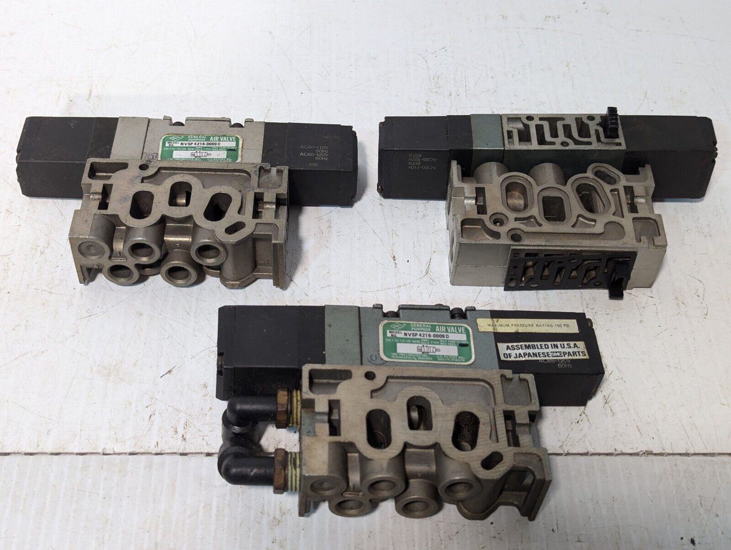 SMC NVSP4216-0009D General Purpose Solenoid Air Valve -Made in USA,Free Shipping