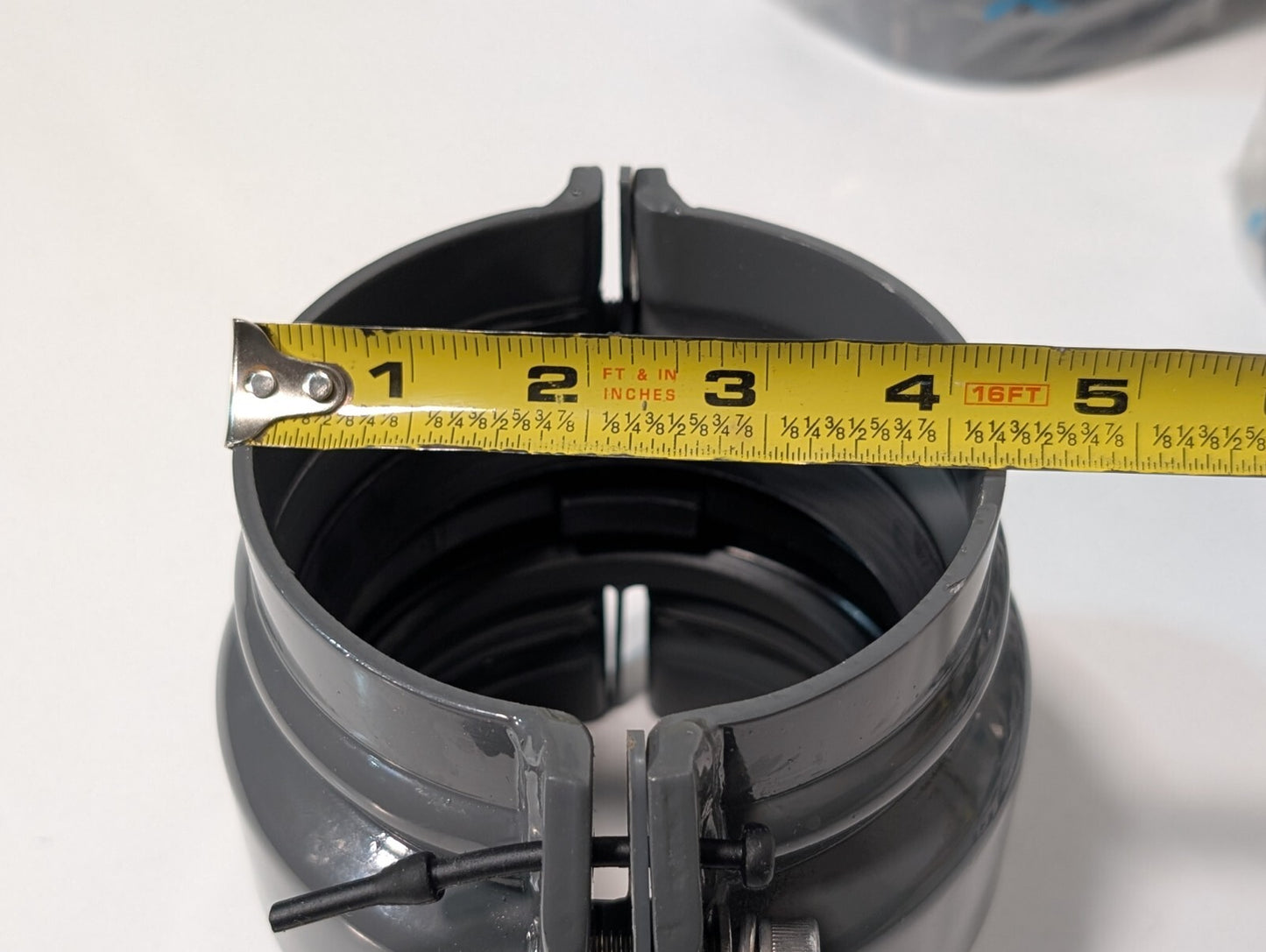 [1] Airpipe 4" Pipe to Pipe Joint DN100 Aluminum 30202080108
