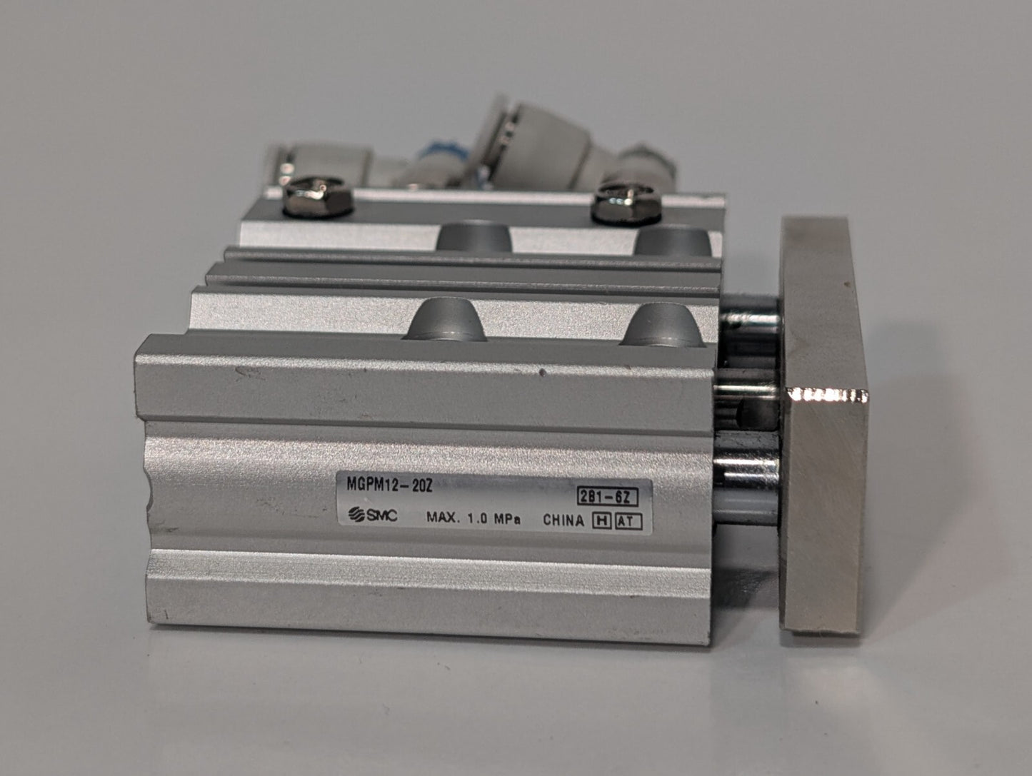 SMC MGPM12-20Z - Guided Cylinder - Slide Bearing Type, 12mm Bore, 20mm Stroke