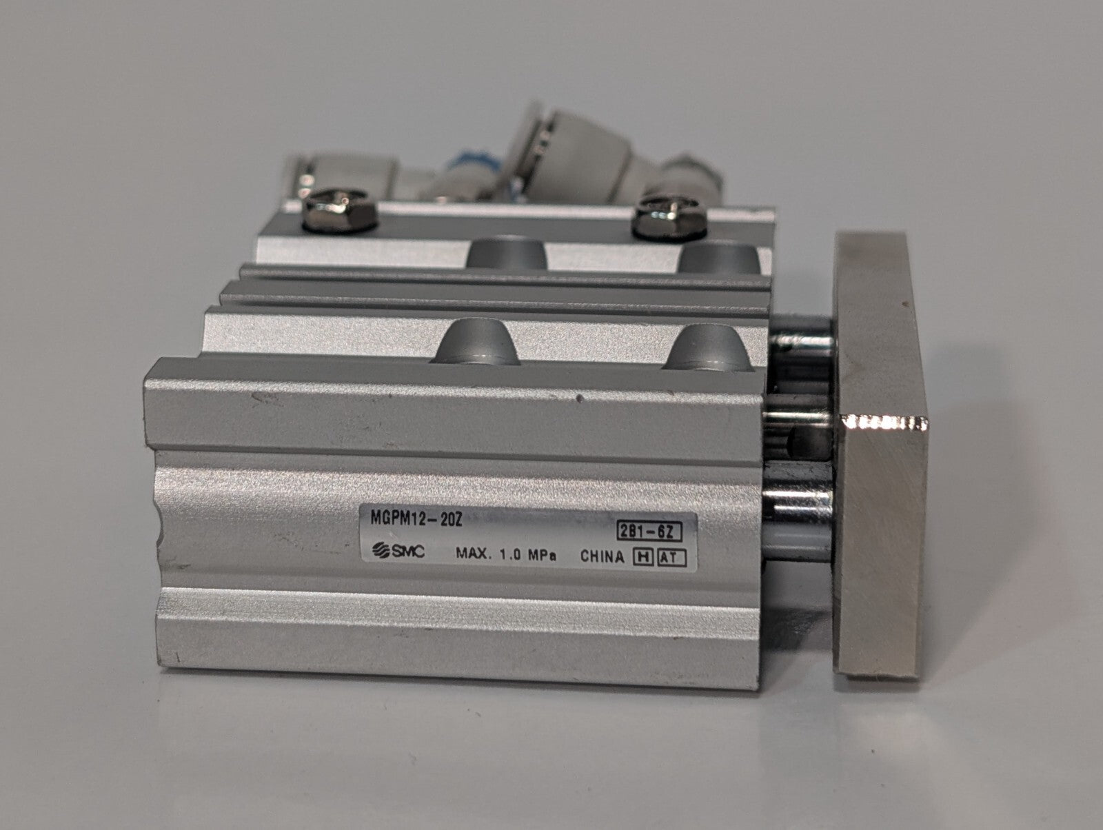 SMC MGPM12-20Z - Guided Cylinder - Slide Bearing Type, 12mm Bore, 20mm Stroke
