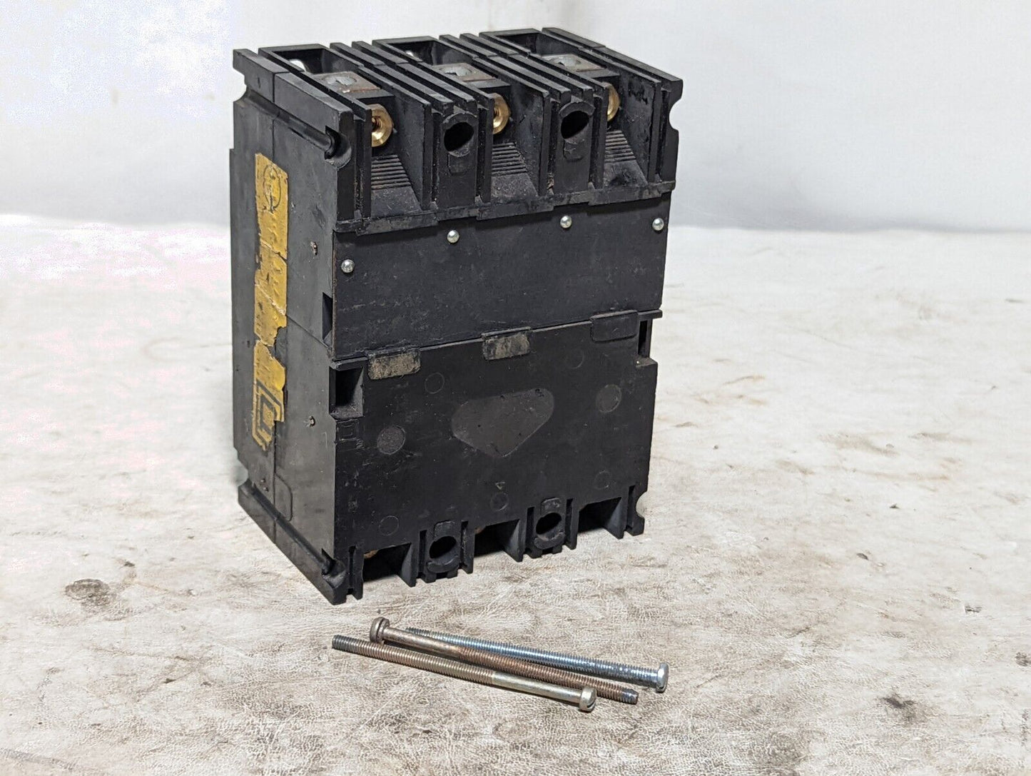 Square D FAL36015 circuit breaker, 15A, 3 pole, 600VAC, 125/250VDC