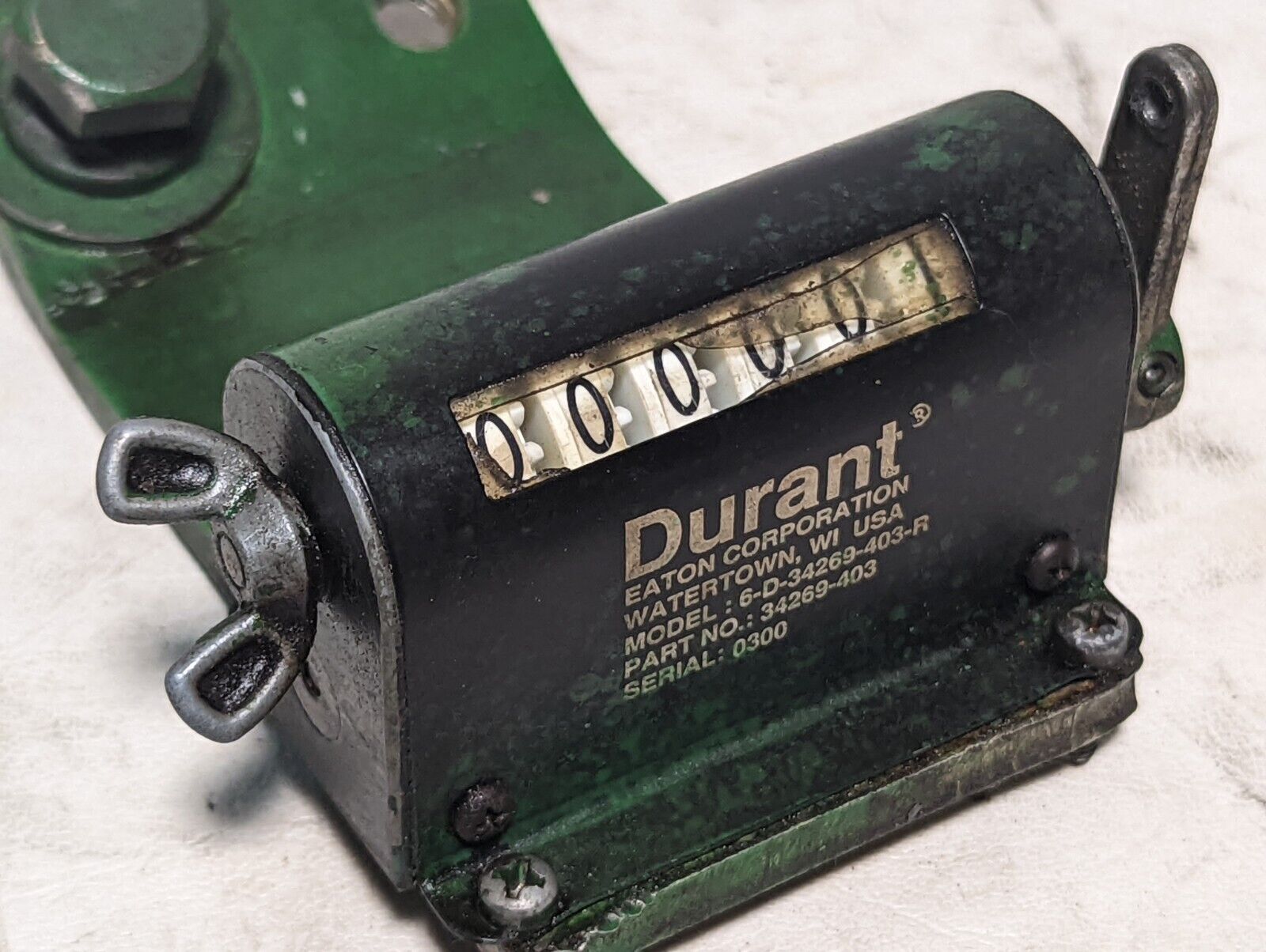 Durant 6-D-34269-403-R counter, part no. 34269-403, 1 million
